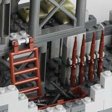 Bag Package WW2 Army Military Base Model Building Kits Adult Building Blocks Toys Military Mini Army Supplies Guns Building Blocks Sets Model Assembly 600+PCS, Gifts Items