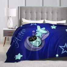 Dandys World Astro Sleep Warm Soft Blankets  Decorative Plush Throw Blanket Funny Home Decor Bedspread Sofa Bed Cover - 14 - Xem 3