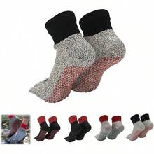Calcetines Konjoun para pies descalzos, calcetines de dedo para hombres y mujeres, atléticos para correr, calcetines separadores de dedos transpirables para exteriores - 1 pieza-B - Ver 19