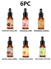 6pcs/1pc Christmas Aromatherapy Essential Oil, Dropper Essential Oil, 10ml Oil, Suitable For Aromatherapy Stone, Aromatherapy Burner, Aromatherapy Diffuser, Christmas, Valentine's Day Gift - Multicolor - View 20