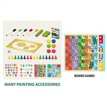 Kids Magnetic & Mechanical Drawing Boards - Pink - View 7