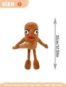 Tung Tung Tung Sahur 毛绒玩具 Ta Ta Ta Ta Sahur 棍棒人填充动物毛绒玩具轮胎人仙人掌大象茶杯女孩娃娃装饰创意礼物儿童生日派对家居女孩房间装饰游戏收藏品 - 彩色 - 查看 13