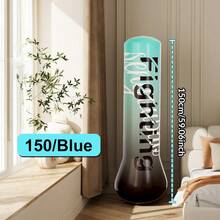 1pc Inflatable Punching Column Bag, Sports Stress Relief Boxing Fitness Inflatable Punching Bag, For Venting Suppressed Emotions And Fitness Entertainment, Interactive Boxing Column For Adults - C - View 9