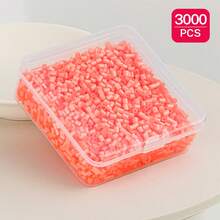 3000pcs 2.6mm Transparent Boxed Mini Fuse Beads Pixel Fusion Beads, DIY High Quality Handmade Gifts, Perfect For Christmas, Halloween, Holiday Gifts - Perler Beads a - View 13