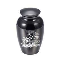 Sunflower Cremation Urn Keepsake Aluminum Alloy Ashes Holder Funeral Urn Urn To Commemorate Human Or Pet - Multicolor - View 7