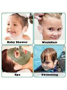 60pcs Disposable Waterproof Ear Covers For Babies, Suitable For Swimming, Bathing, Showering, Surfing And Other Water Sports - Clear - View 3