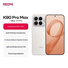 Lenovo 小米REDMI K90 Pro Max 第五代驍龍8至尊版 7560mAh大電池 紅米5G手機 - 白色 - 查看 1