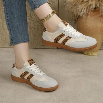 Women's White Sneakers, Lightweight Casual Running Shoes, Student Sports Shoes, Suitable For Spring And Autumn