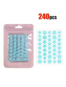 240pcs Star Stickers, Five-Pointed Star Holiday Party Stickers, Decorative Stickers For Cosmetics And Decorative Accessories, Suitable For Parties, Party Face Decoration Stickers, Holiday Party Decoration Stickers, For Decorative Use Only,Giveaways,Travel,Cheap Stuff,Travel Essential - Multicolor - View 20