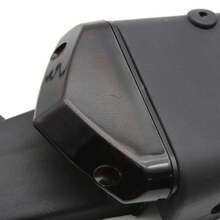 1PC Guardabarros Trasero Universal para Motocicleta con Luz Integrada, Disponible en Rojo, Gris y Blanco - Oscuro - Ver 4