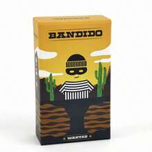 BANDIDO BANDIDA Puzzle Board Game, Valentine's Day Tabletop Game, Suitable For 1-4 Players, 15 Minute Family Gathering Game, Interesting Strategy Game, Holiday Party Game, New Year Party Game, Party Gathering Game, Holiday Gathering Gift - Multicolor - View 2