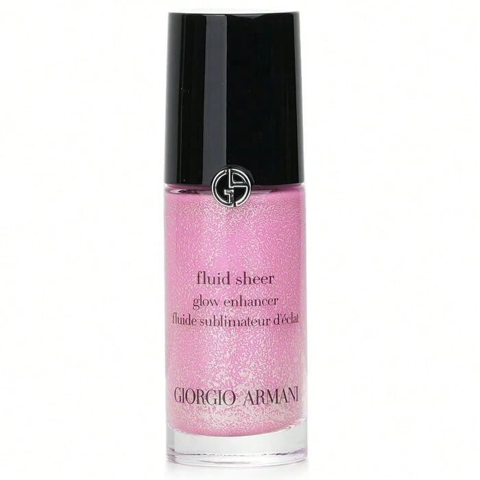 Giorgio Armani Kem dưỡng tăng cường độ sáng Fluid Sheer Glow (Mini) - #08 Hồng 18ml/0.6oz - Tươi - Xem 1