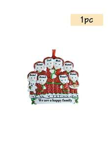 Ornamenti natalizi personalizzati con nome, decorazioni natalizie per albero di Natale personalizzate, ornamenti con 2-9 nomi personalizzabili, decorazioni natalizie con testo personalizzabile, ornamenti fai-da-te, Natale, interno, esterno, giardino, ciondolo a forma di cappello di Babbo Natale per la famiglia, ornamenti per albero di Natale, decorazione per la stanza, ragazzo, ragazza, mamma, papà, bambini, famiglia