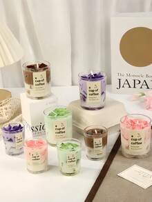 这款套装包含四种口味——抹茶、咖啡、白桃和葡萄，搭配优雅的果冻蜡香氛蜡烛，为您的家增添温馨浪漫的氛围！它是绝佳的礼物之选，非常适合制作秋季主题的蜡烛罐。适用于各种场合：生日、母亲节、父亲节、周年纪念日、感恩节和情人节。它既是适合女性的家居装饰品，也是理想的冬季主题礼物。 - 彩色 - 查看 5