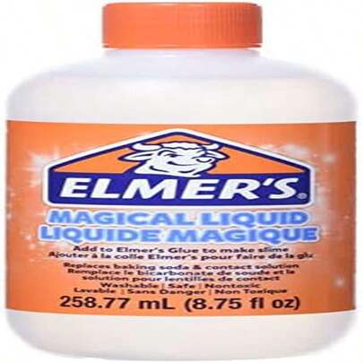 Elmer's Glue Slime Magical Liquid Activator Solution, 258 ML Bottle (8.75 Fl. Oz.) - Great For Making Slime