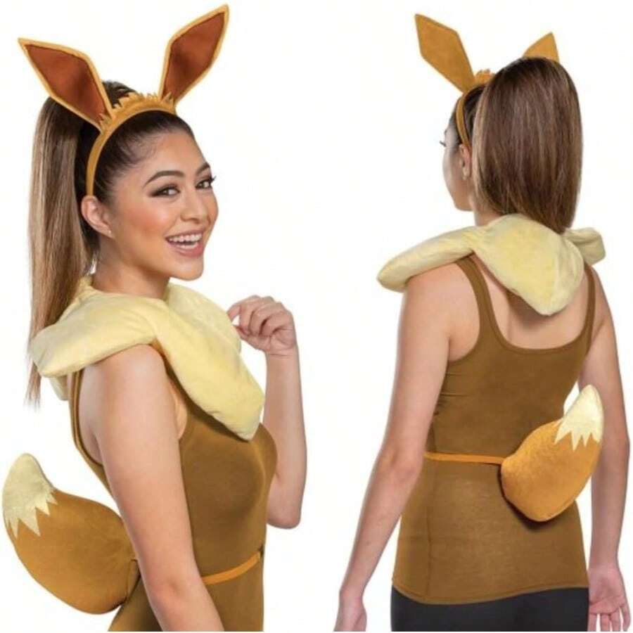 Women's Eevee Adult Costume Kit - 如圖 - 查看 1