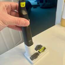 Electric Shaver Stand/Base With Battery Charging Port - trắng - Xem 3