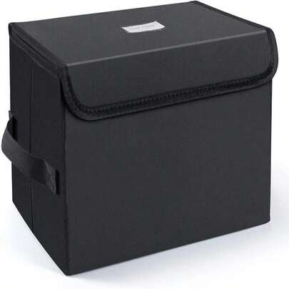 UENTIP Vinyl Record Storage Box - 7-Inch LP Crate Holds 60 Records - Pack Of 1 - 11x767x767 Inch - Black