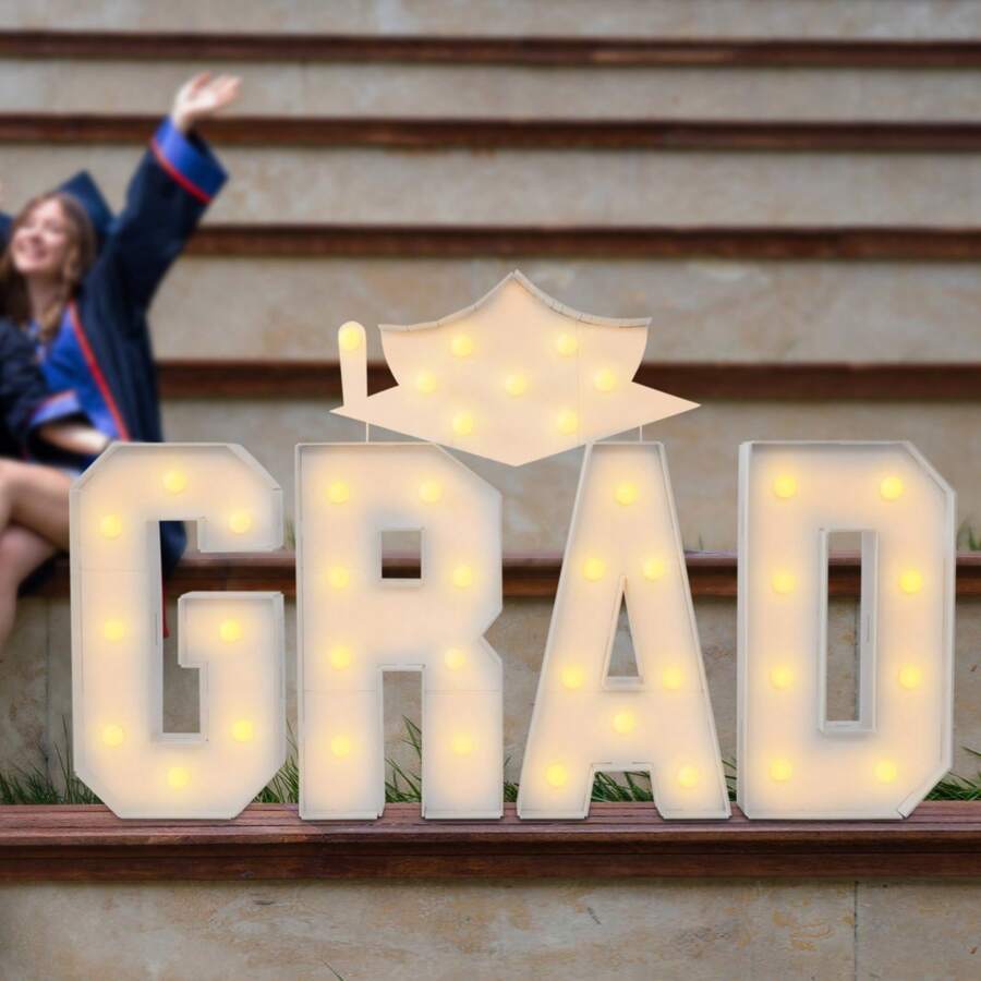 SanBouSi Graduation Light Letters 