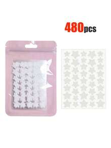 240pcs Star Stickers, Five-Pointed Star Holiday Party Stickers, Decorative Stickers For Cosmetics And Decorative Accessories, Suitable For Parties, Party Face Decoration Stickers, Holiday Party Decoration Stickers, For Decorative Use Only,Giveaways,Travel,Cheap Stuff,Travel Essential - Multicolor - View 16