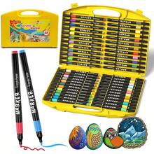 Kids Coloring Pens & Markers - Black + 48PCS - View 3
