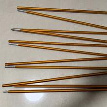 1pc 8.5mm Aluminum Alloy Tent Pole Replacement, Suitable For 3.5m, 3.6m, 4.05m, 3.7m, 3.8m, 4.05m Camping Tent Pole Support