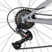 Hiland All-Terrain Mountain Bike (26/27.5 Inch) – Elegant MTB For Women & Men – 18-Speed Gears & V-Brakes – Attractive Colors - 灰色 - 查看 10