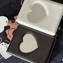 3-Inch Card Album With 16 Pockets, Perfect For Collecting Cards, Available In Black And White. - Black - View 3