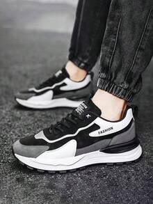 GAN AI Men Sneakers - Black - View 9