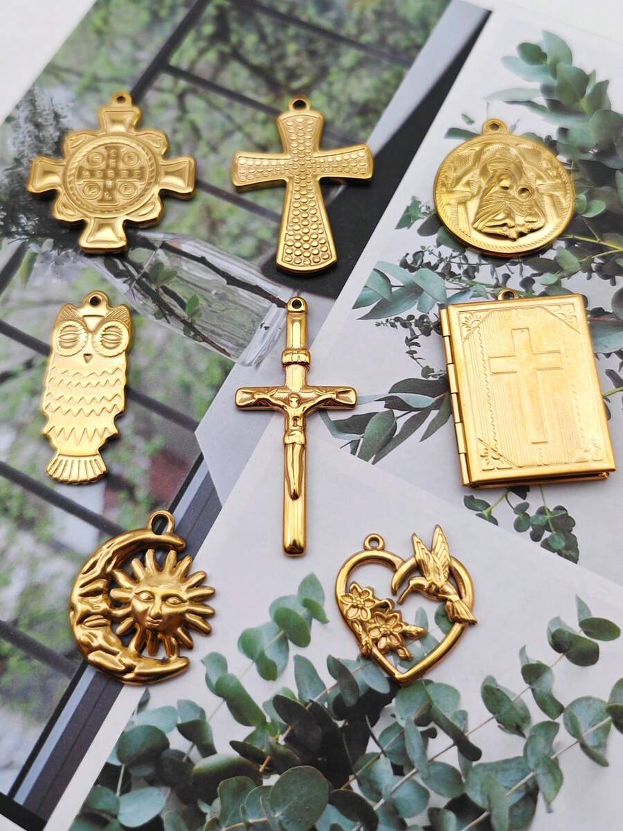 Multifunctional Pendant Accessories, Suitable For Daily Wear - Yellow Gold - View 1
