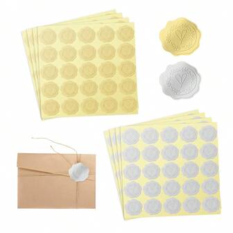 100/200pcs Gold Envelope Stickers Embossed Heart Seal Stickers For Postcards Invitations Card Gifts Decoration Self Adhesive Sticker Labels,Heart Envelope Seals,For Party Favor Wedding Invitation Card, Holiday & Festival,Back To School Valentine Day,Simple And Elegant,Gold/Silver,Multipurpose Sticker,Gift Wrap