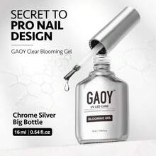 GAOY Nail Blooming Gel, 16ml Clear Blooming Gel Polish, Spreading Effects Soak Off UV Light Cure For Nail Art DIY - ColorA - 查看 6