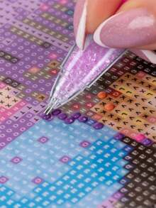 Vase Shaped Diamond Painting Pen, Suitable For DIY Embroidery, Nail Art, Durable Plastic Craft Pen - Multicolor - View 3