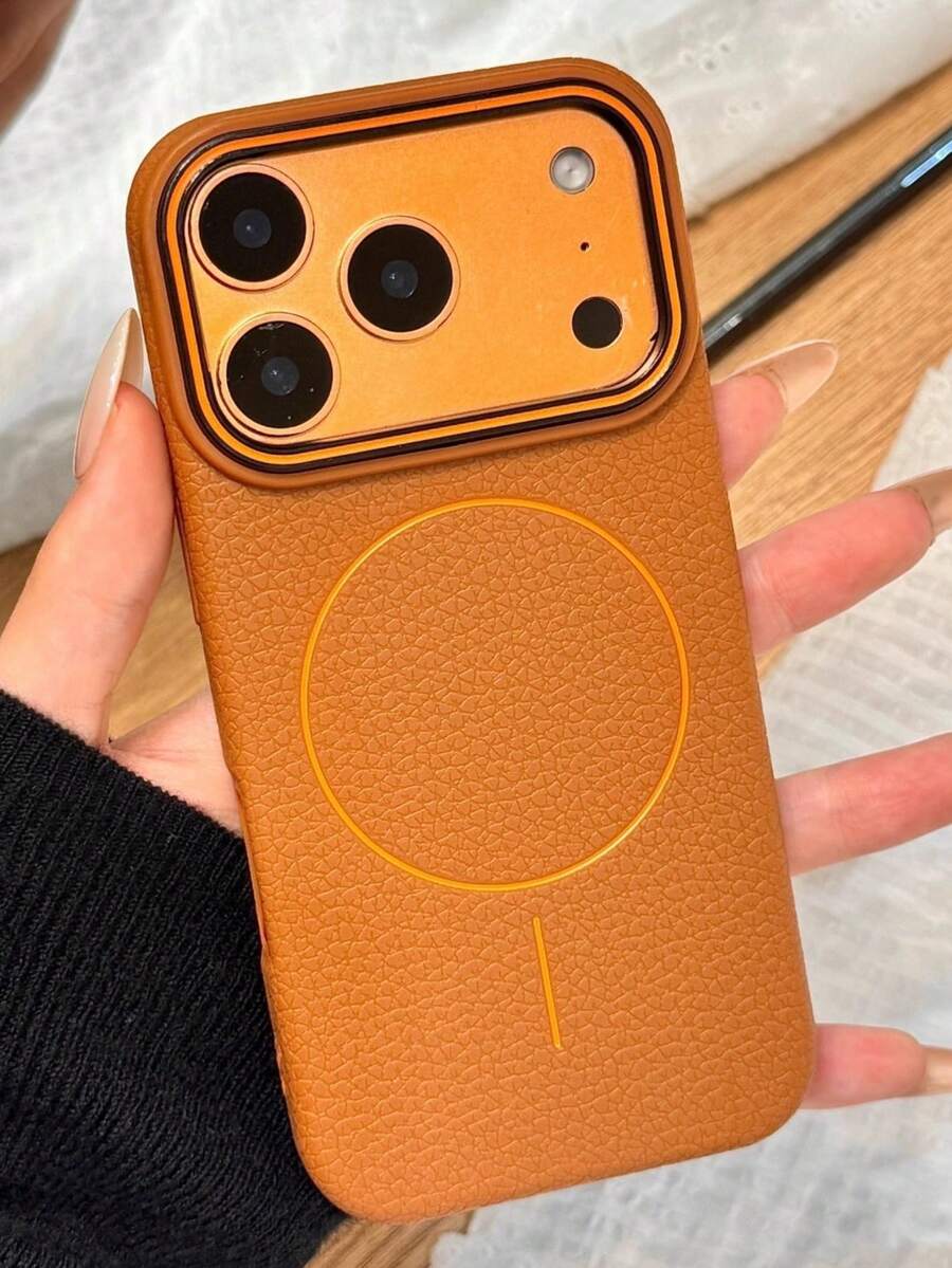 1个哑光质感磁吸手机壳，兼容 17 Air 16 15 14 13 12 11 Pro Max Plus，支持无线充电，TPU软壳