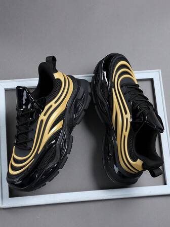 Zapatos casuales de moda para hombres, zapatos deportivos clásicos y elegantes para hombres con cordones, zapatillas de running personalizadas, zapatos casuales de calle para hombres