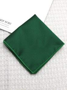 1 Stück einfarbiges Herren Einstecktuch, geeignet für Geschäft, Lässig, Party und als Geschenk - Verschiedenfarbig - Übersicht 22