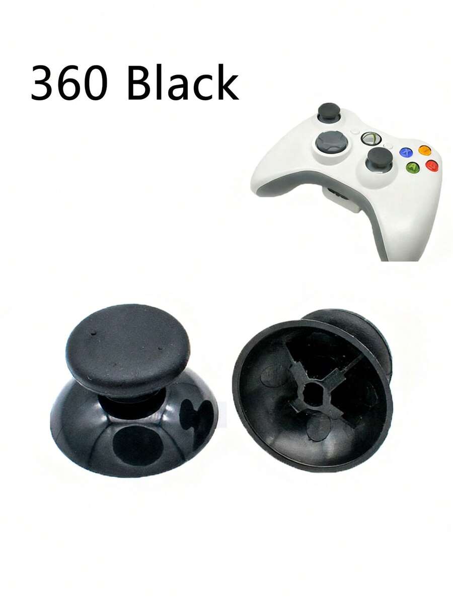 2pcs Game Controller Mushroom Head Joystick Caps, Fit For PS2/PS3 Stick Covers