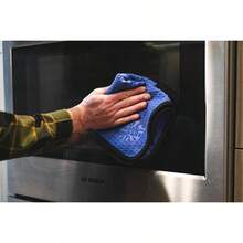 Dry Me A River Professional Korean 70/30 Microfiber Waffle - Weave Drying Detailing Towels 16x24 Navy Blue - 16in X 24in + Blue - View 4