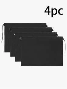 1/2/4 piezas Cortina de ventana de coche para sombra y privacidad - Parasol lateral con ventosas para asientos de bebé/niño pequeño, esencial para viajes en coche de bebés - Negro - Ver 10