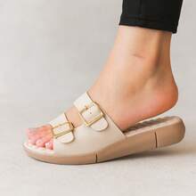 Orthopedic Anatomical Sandal/Clog For Foot Pain - Comfortable, Soft, Casual, Everyday Wear - Perfect For Work - 米色 - 查看 2