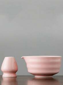 2pcs 500ml Ceramic Matcha Bowl, Matcha Whisk Stand Matcha Tea Set, Matcha Preparation, Dessert & Beverage Making Tools, Gift For Friends, Family, Teachers, Colleagues - Multicolor - View 12