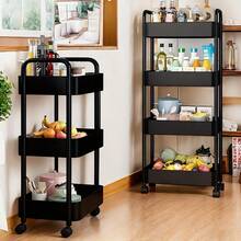 Multipurpose Carts & Push Cabinets - Black - View 1