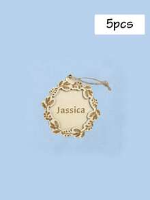 Adornos personalizados para el árbol de Navidad, decoraciones navideñas personalizadas, adornos de madera de doble capa con nombre personalizado, bolas de Navidad de madera, regalos de Navidad para los nietos, personalizables, regalos de Navidad, Feliz Navidad, Navidad, decoración navideña, árbol de Navidad/muñeco de nieve/reno, familia, niños, niño