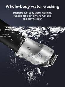 5 In 1 Set Hair Clipper LCD Display Hair Clipper Men's Home Rechargeable Shaver Electric Razor - Multicolor - View 3