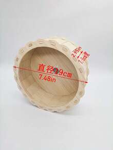 木制仓鼠跑轮/小型宠物跑轮/仓鼠玩具/落地式仓鼠跑轮/二合一壁挂式+立式/静音仓鼠跑轮/沙鼠跑轮，静音设计，防滑运动玩具，小型宠物活动玩具，仓鼠解闷玩具，防水防霉，易于清洁