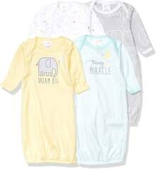 Conjunto de 4 Pijamas para Niños y Niñas Camisón bebés Unisex - Animales verde - Ver 13