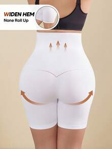 Pregnant Women's High Elasticity 5-Point Maternity Leggings - Ideal For Everyday Wear - White - View 6