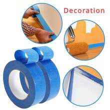 1片2厘米钻石画胶带，多表面遮蔽易撕油漆胶带，安全马赛克工具，墙绘工艺美术