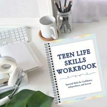 78-Page Life Skills Workbook: Planner & Organizer Designed For Teens With Autism Spectrum Disorder/ADHD, Social Skills, IEP Goal Tracking, Durable Spiral-Bound Book, Suitable For ADHD, Counseling & Self-Activity - Teenagers' Life Skills Workbook - View 5
