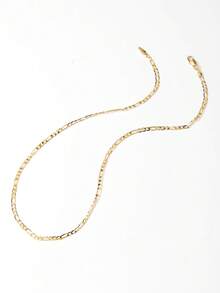 1pc Fashionable Minimalist Unisex Necklace, Casual Accessory - Multicolor - View 3